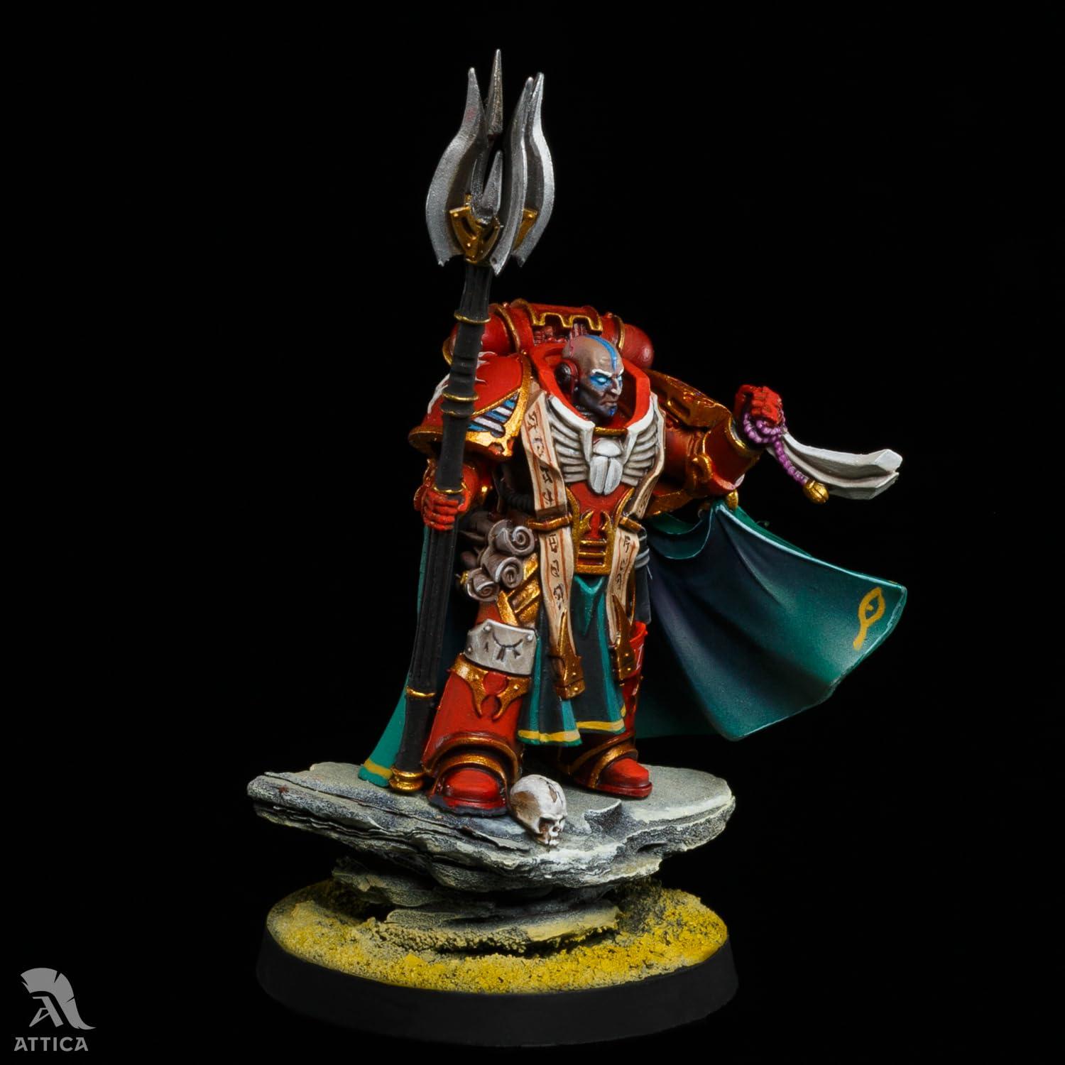 Miniatura Pintada Marines Espaciales del Caos Mil Hijos