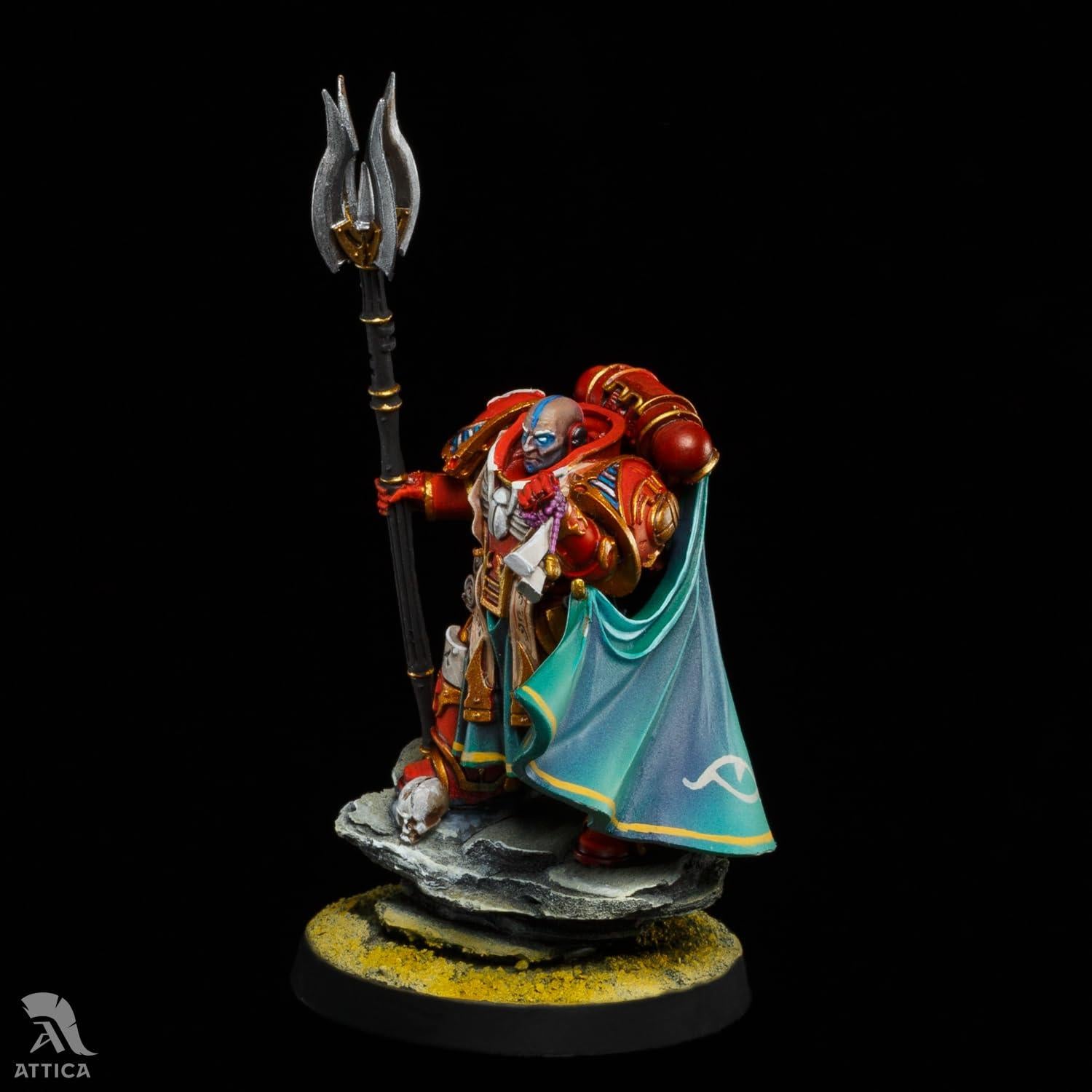 Miniatura Pintada Marines Espaciales del Caos Mil Hijos