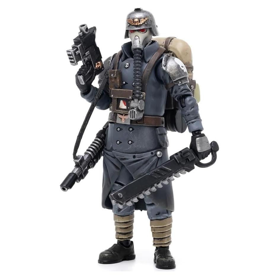 Figura de Acción JOYTOY Warhammer 40K Sargento Astra Militarum 11x5x15cm