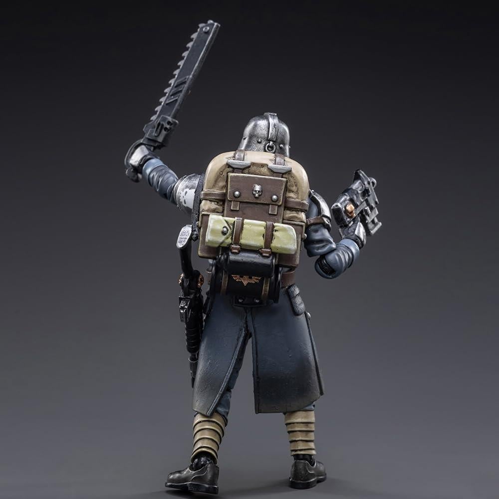 Figura de Acción JOYTOY Warhammer 40K Sargento Astra Militarum 11x5x15cm