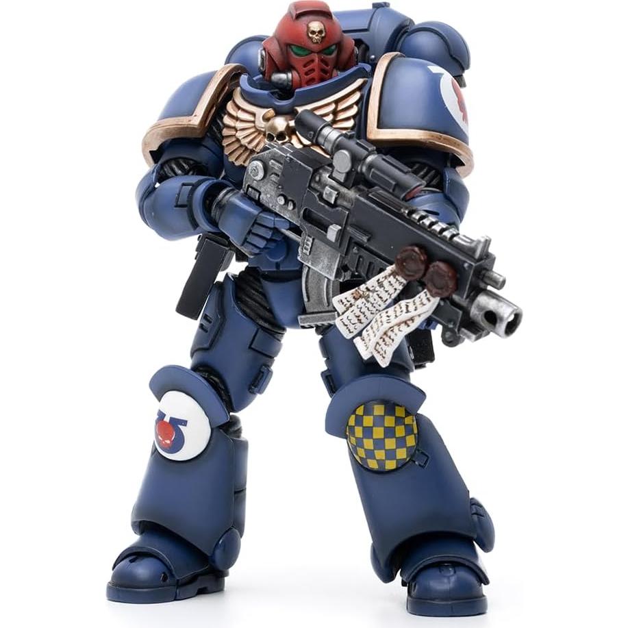 Figura de Acción Ultramarines Sargento Castor JoyToy 1/18