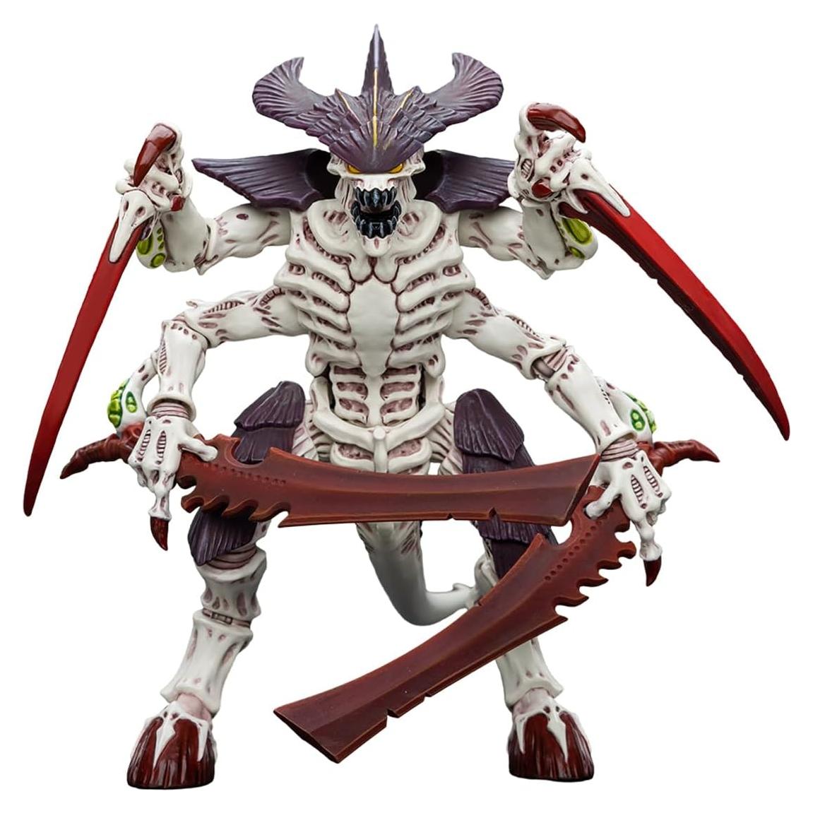 Figura de Acción Guerreros Tyranids JoyToy 1/18 con Espadas