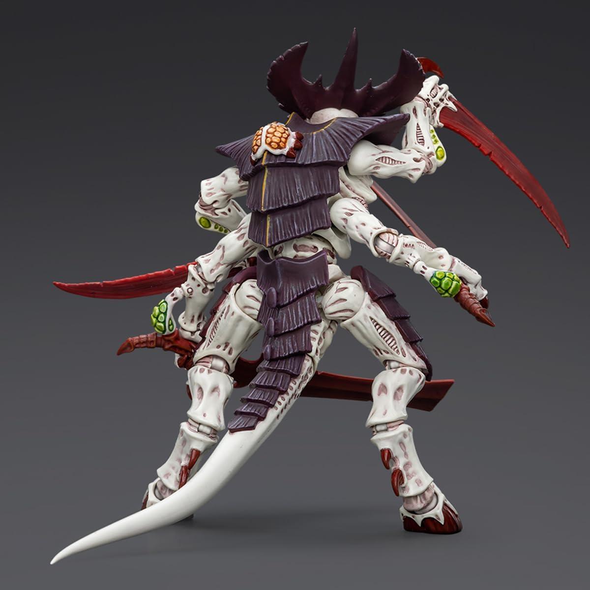 Figura de Acción Guerreros Tyranids JoyToy 1/18 con Espadas