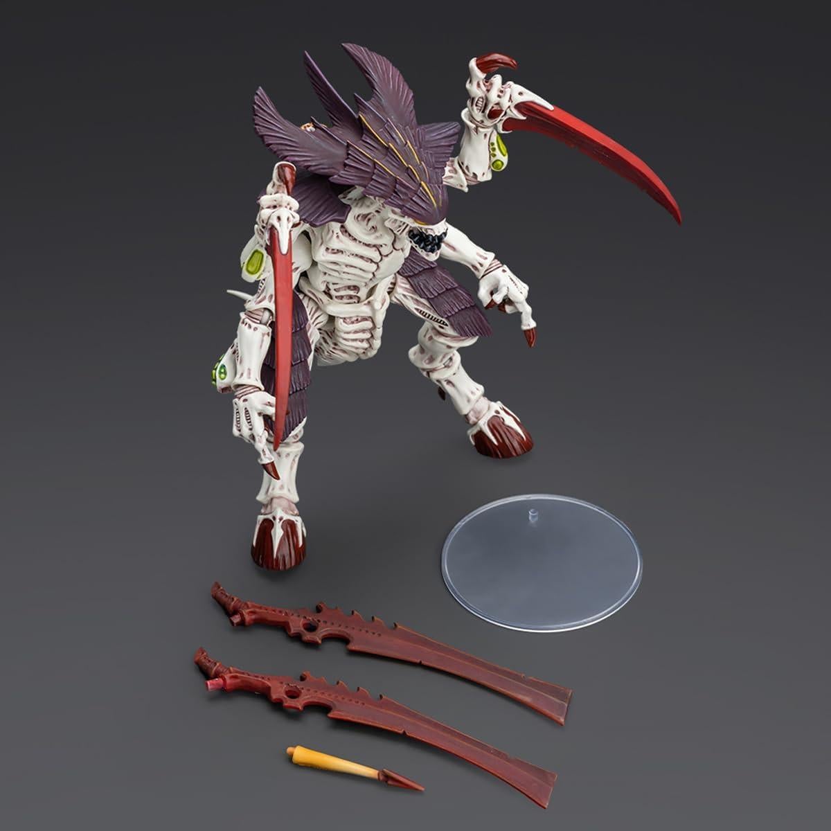 Figura de Acción Guerreros Tyranids JoyToy 1/18 con Espadas