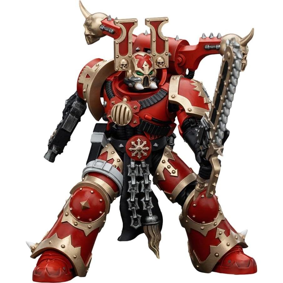Figura de Acción JOYTOY Warhammer 40K Khorne Berzerker 1/18