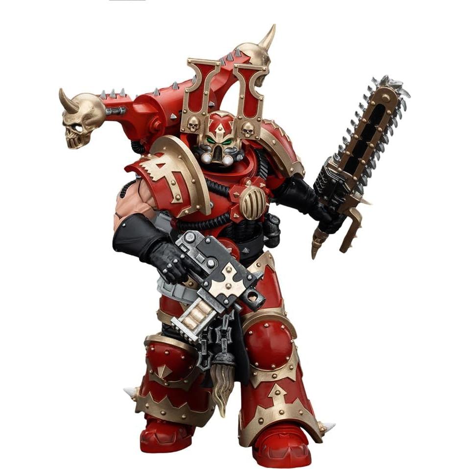Figura de Acción JOYTOY Warhammer 40K Khorne Berzerker 1/18