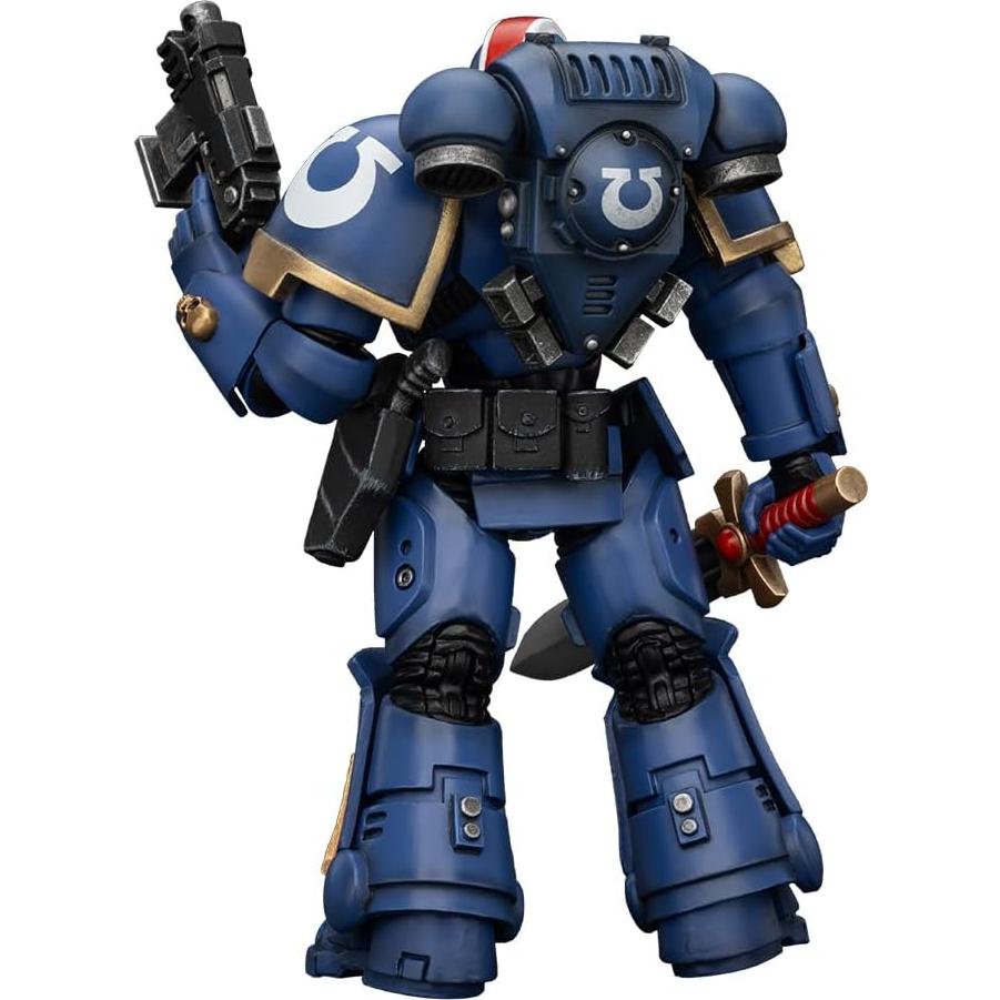 Figura de Acción JOYTOY Warhammer 40K Teniente Primaris Erastus 10cm