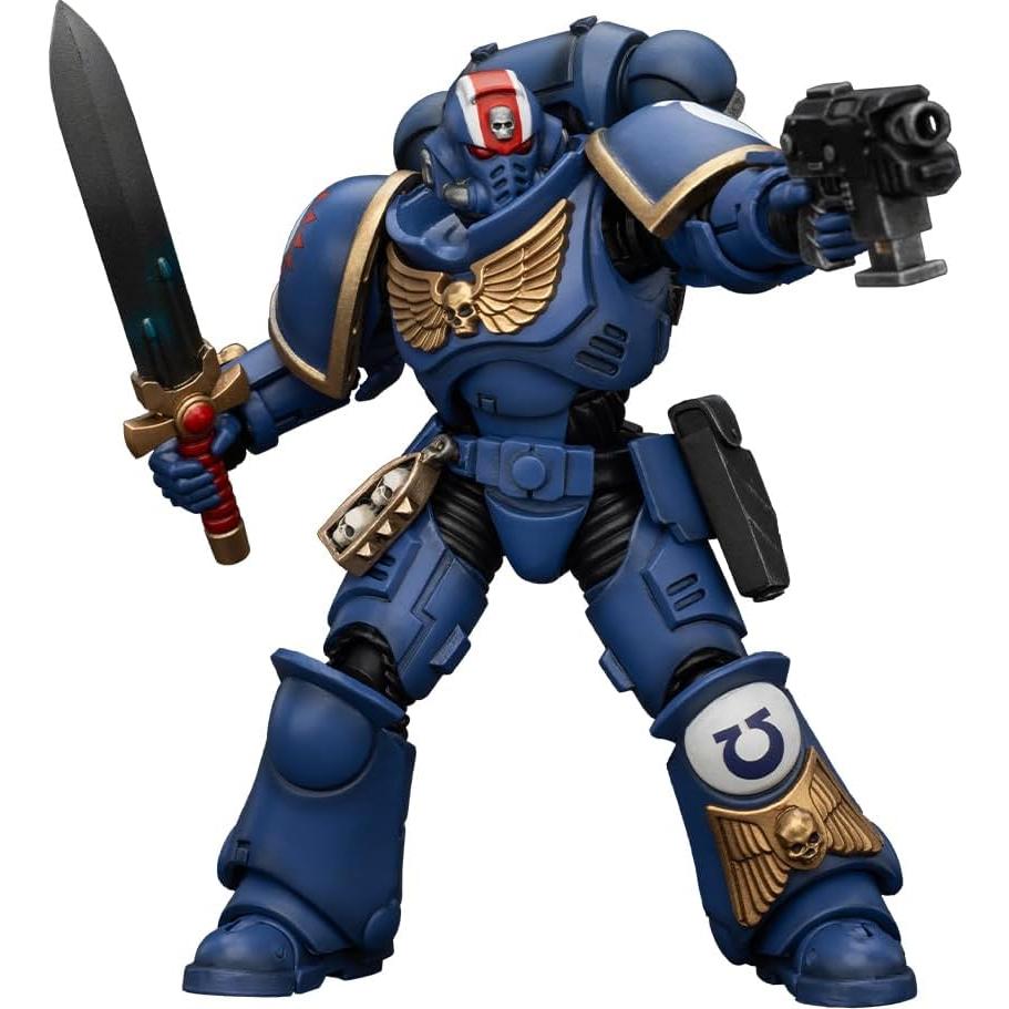 Figura de Acción JOYTOY Warhammer 40K Teniente Primaris Erastus 10cm