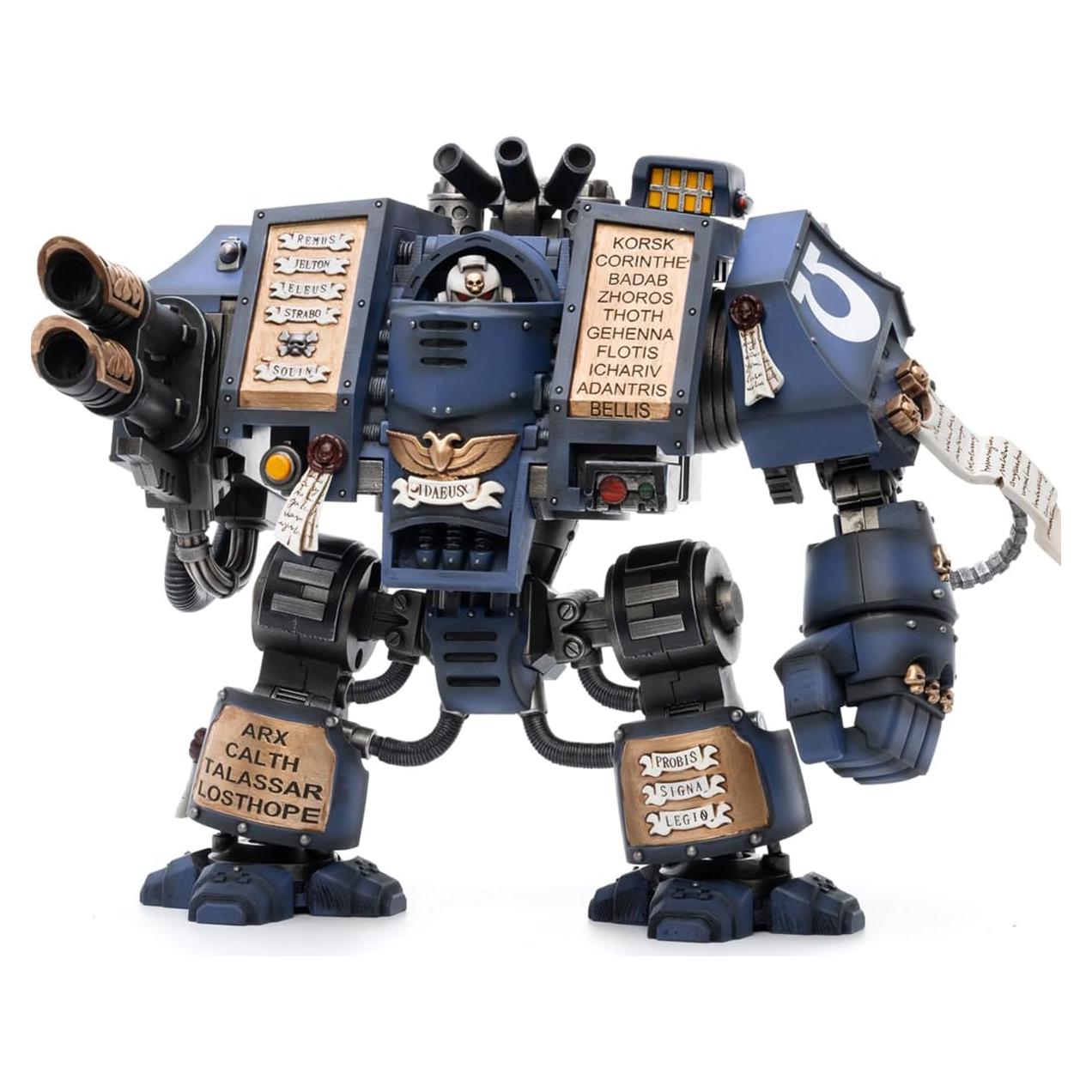 Figura de Acción JOYTOY Warhammer 40K Dreadnought Ultramarines 1:18