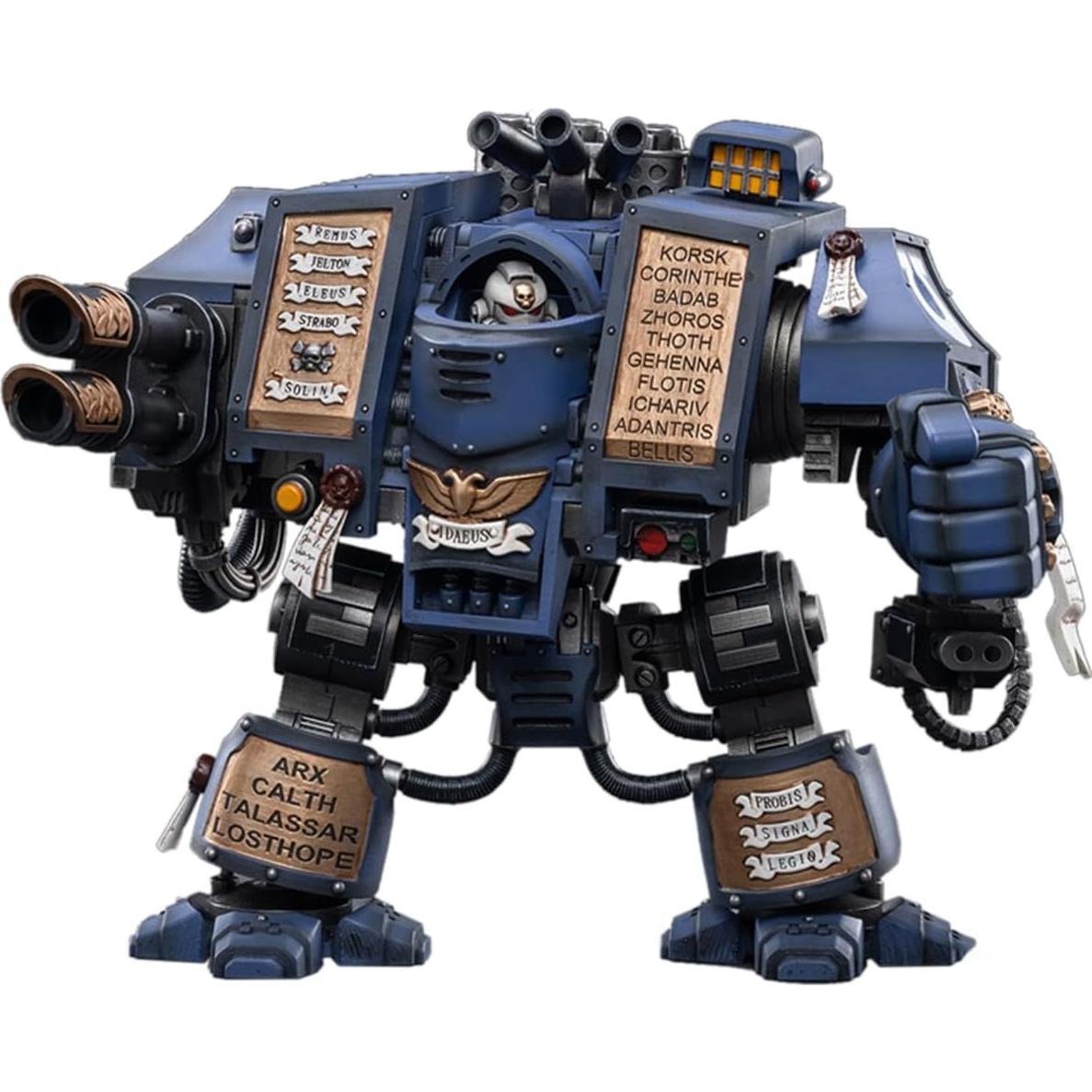 Figura de Acción JOYTOY Warhammer 40K Dreadnought Ultramarines 1:18