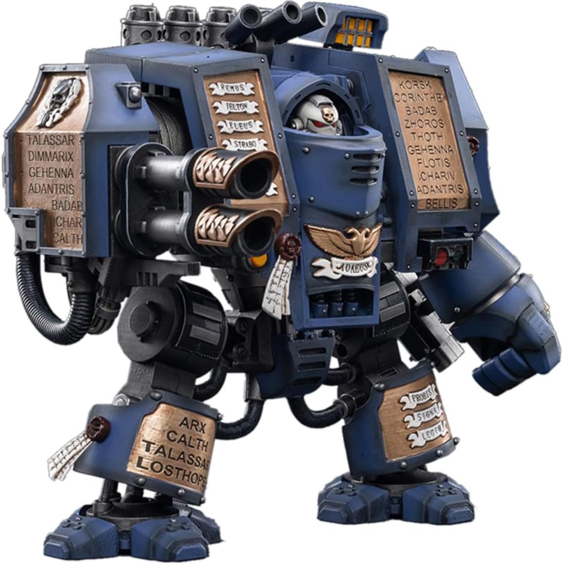 Figura de Acción JOYTOY Warhammer 40K Dreadnought Ultramarines 1:18