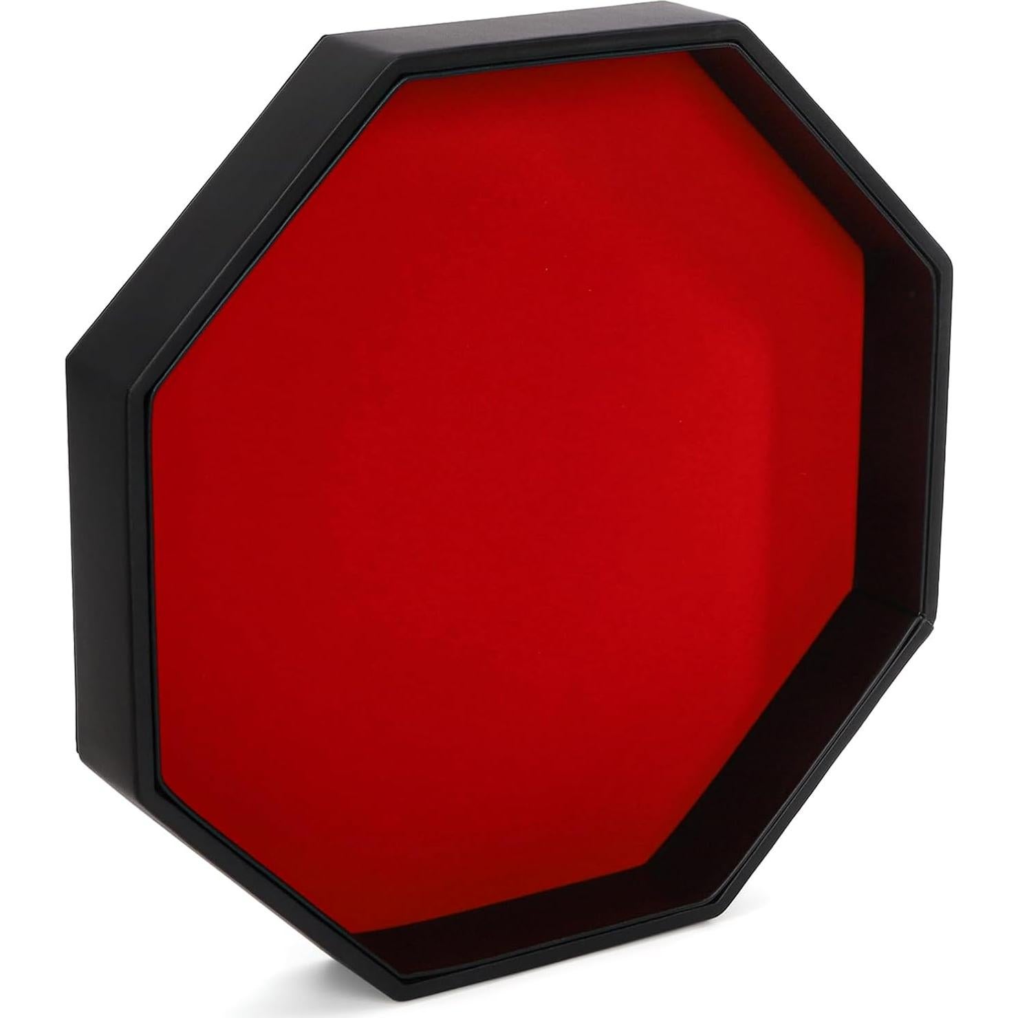 Bandeja Octagonal para Lanzar Dados Noamus 29.2 cm Rojo