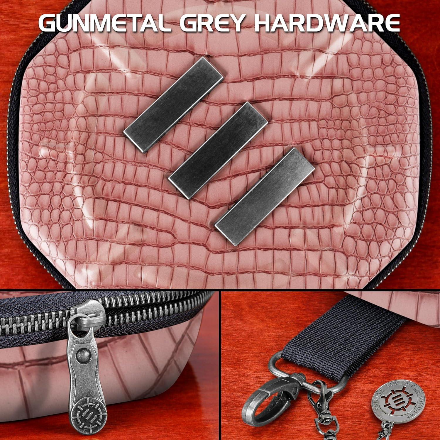 Bandeja y Estuche de Dados DnD ENHANCE Dragón Rosa 150 Dados