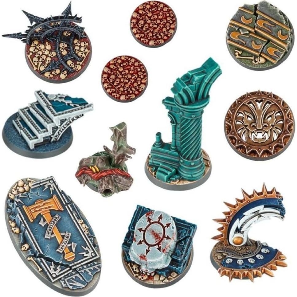 Bases de Héroe Warhammer Age of Sigmar Games Workshop 11 Piezas