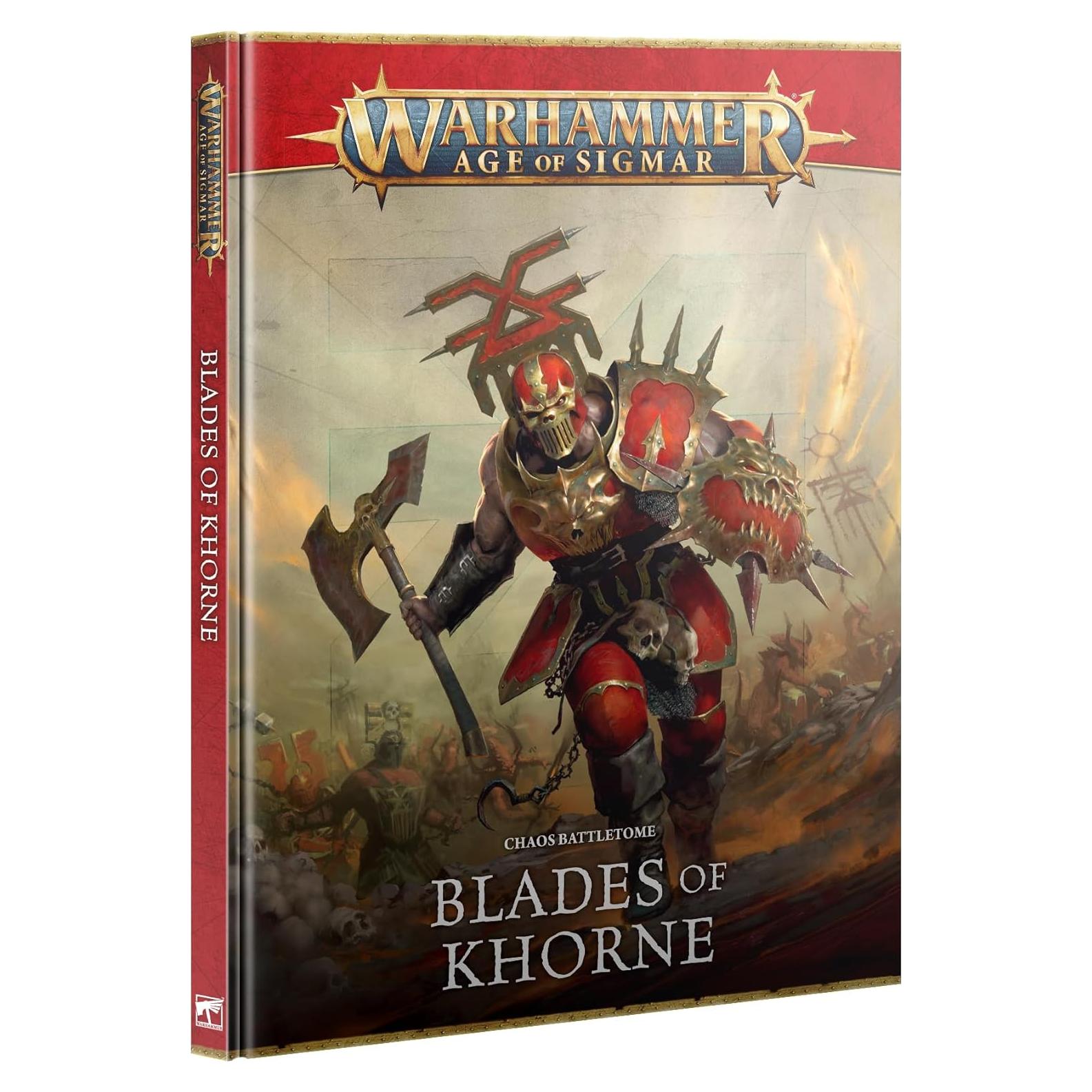 Warhammer Age of Sigmar Toma de Batalla Khorne 120 Páginas