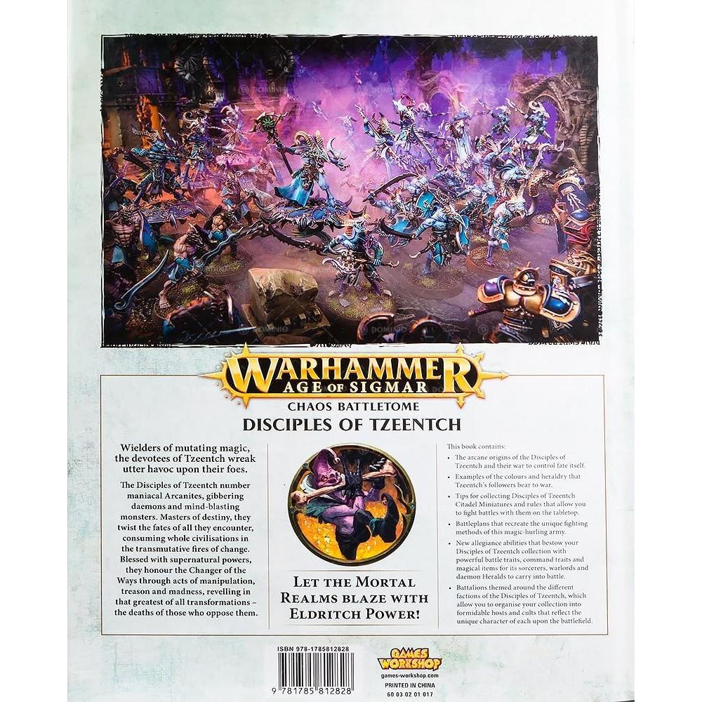 Battletome Warhammer Age of Sigmar Games Workshop Tzeentch