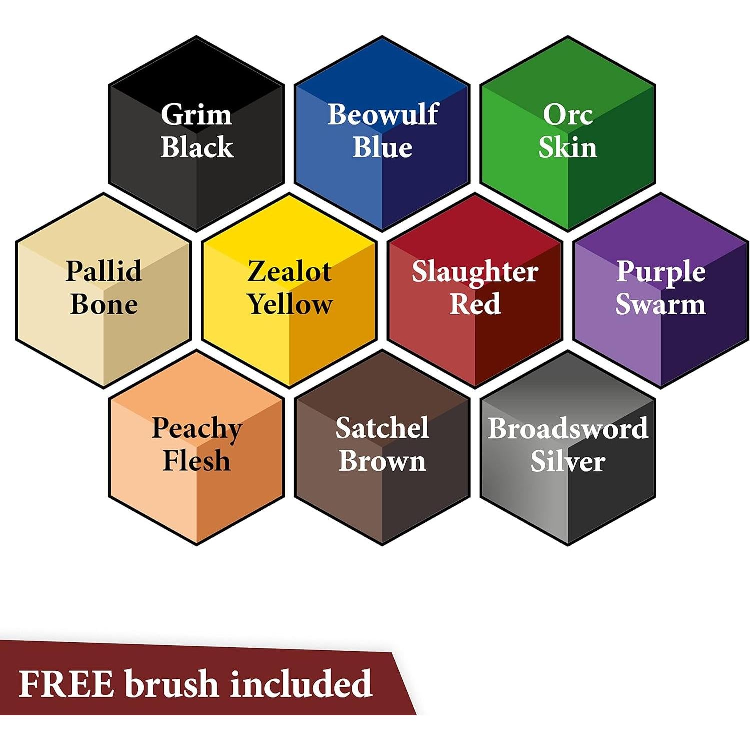 Set de Pintura Acrílica Speedpaint 2.0 The Army Painter 10 x 18 ml