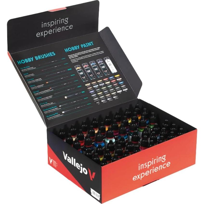 Set de Pintura Vallejo Game Color 72182 - 48 Colores 18 ml
