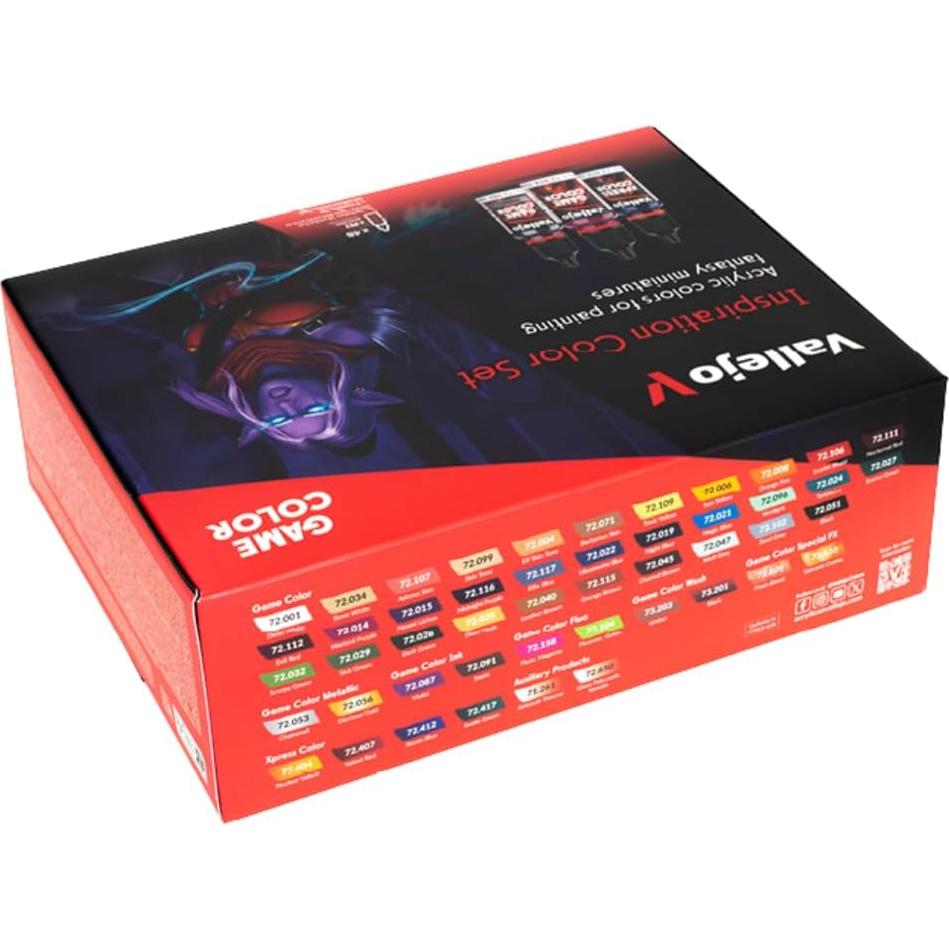 Set de Pintura Vallejo Game Color 72182 - 48 Colores 18 ml