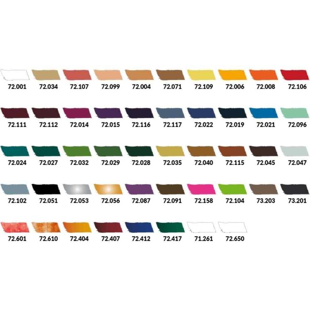 Set de Pintura Vallejo Game Color 72182 - 48 Colores 18 ml