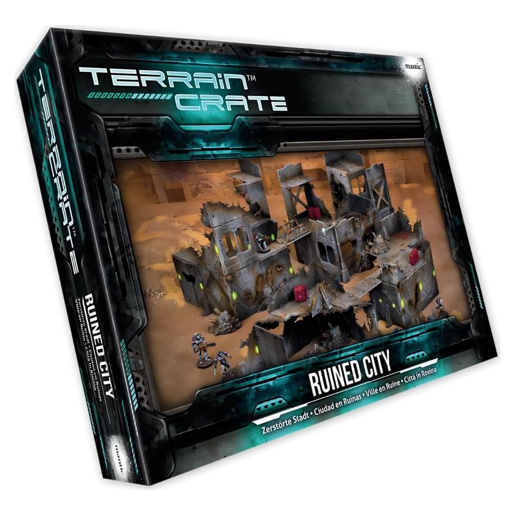 Escenografía Modular Mantic Games MGTC203 Ruinas Ciudad