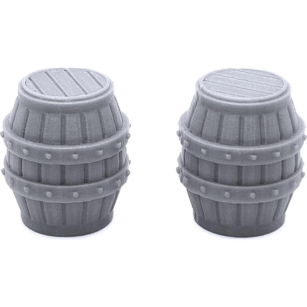 Cajas y Barriles Escenografía 3D EnderToys para RPG y Wargame