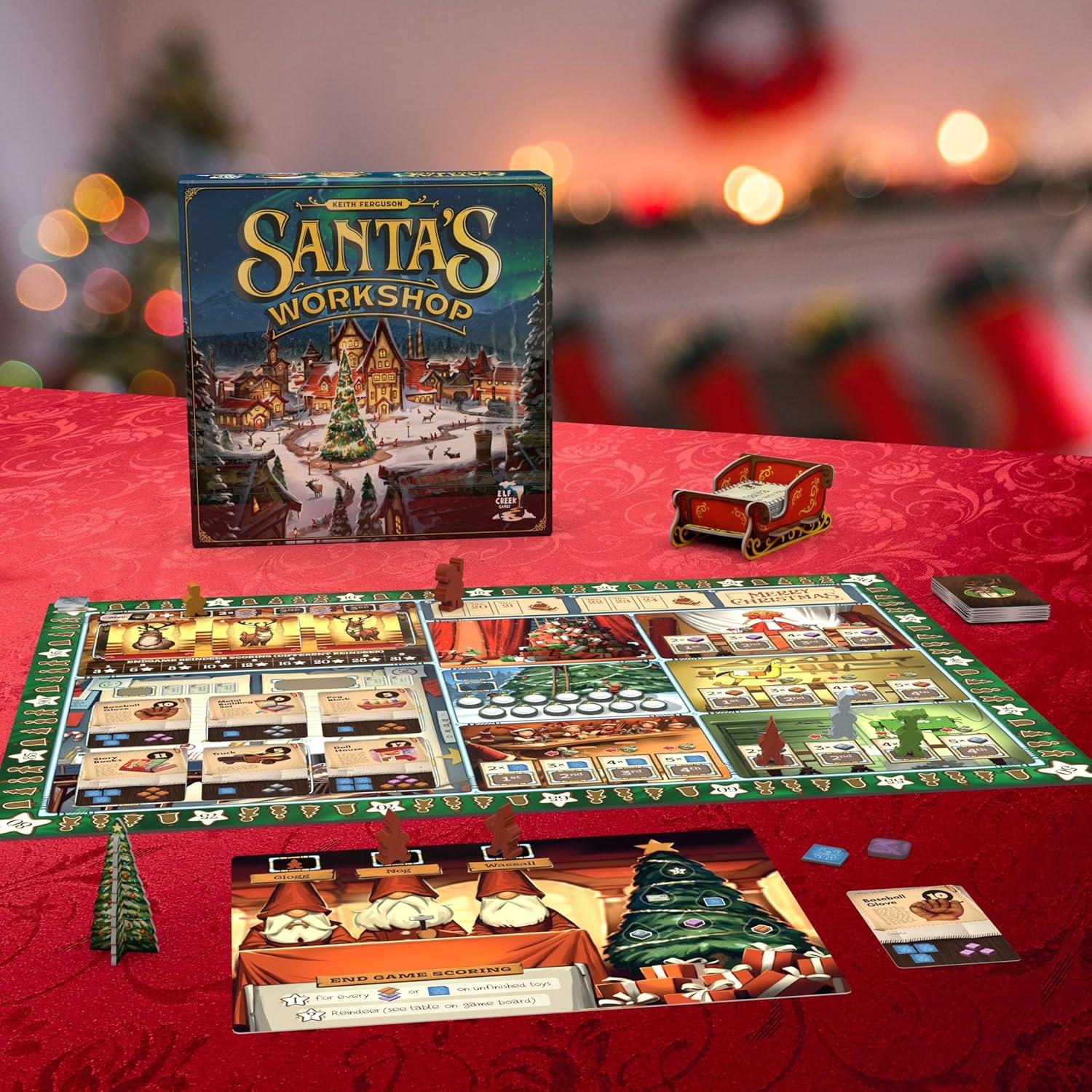 Taller de Santa 2ª Edición - Juego de Mesa Navideño para 2-5 Jugadores