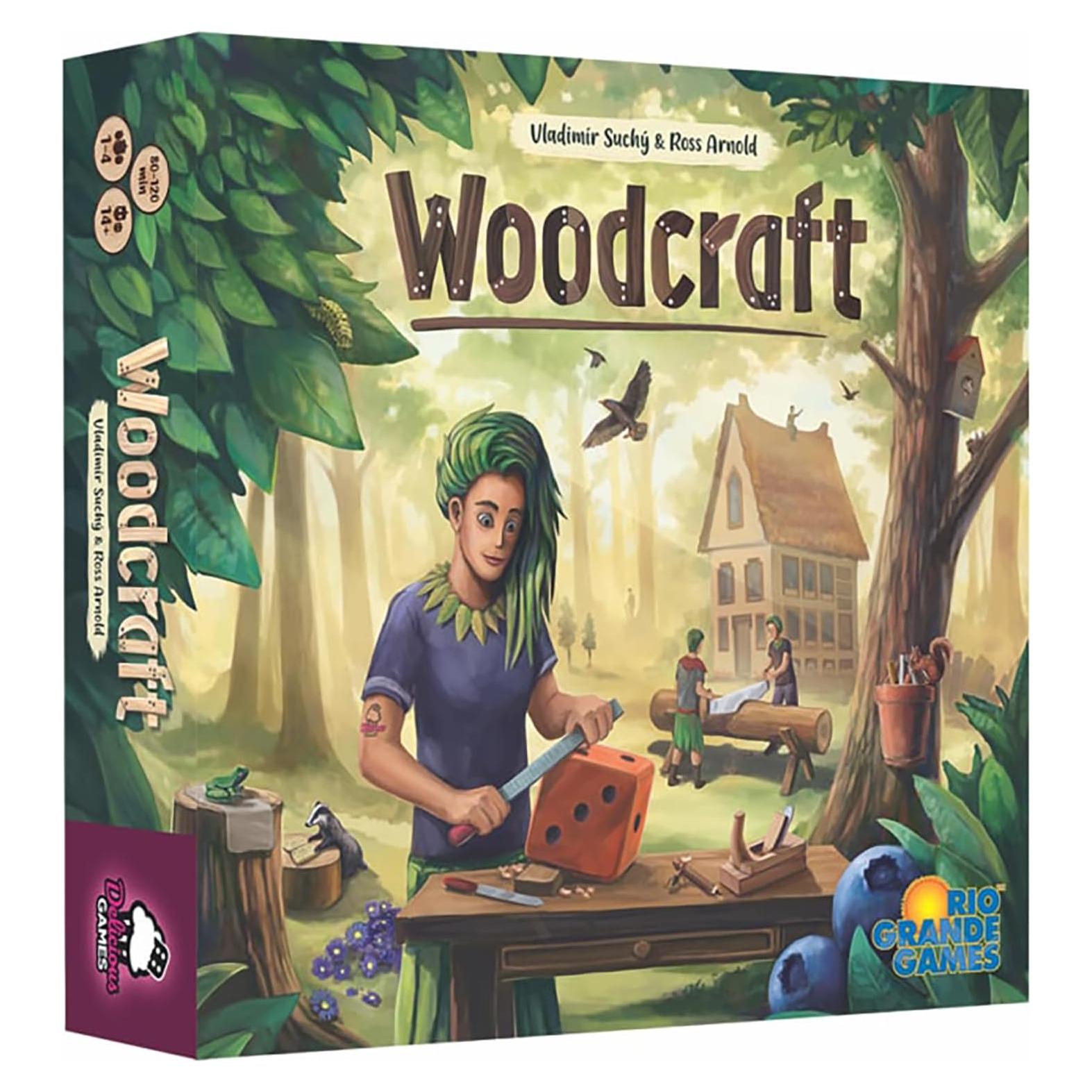 Juego de Mesa Woodcraft RIO Grande Games 1-4 Jugadores 45-90 Min