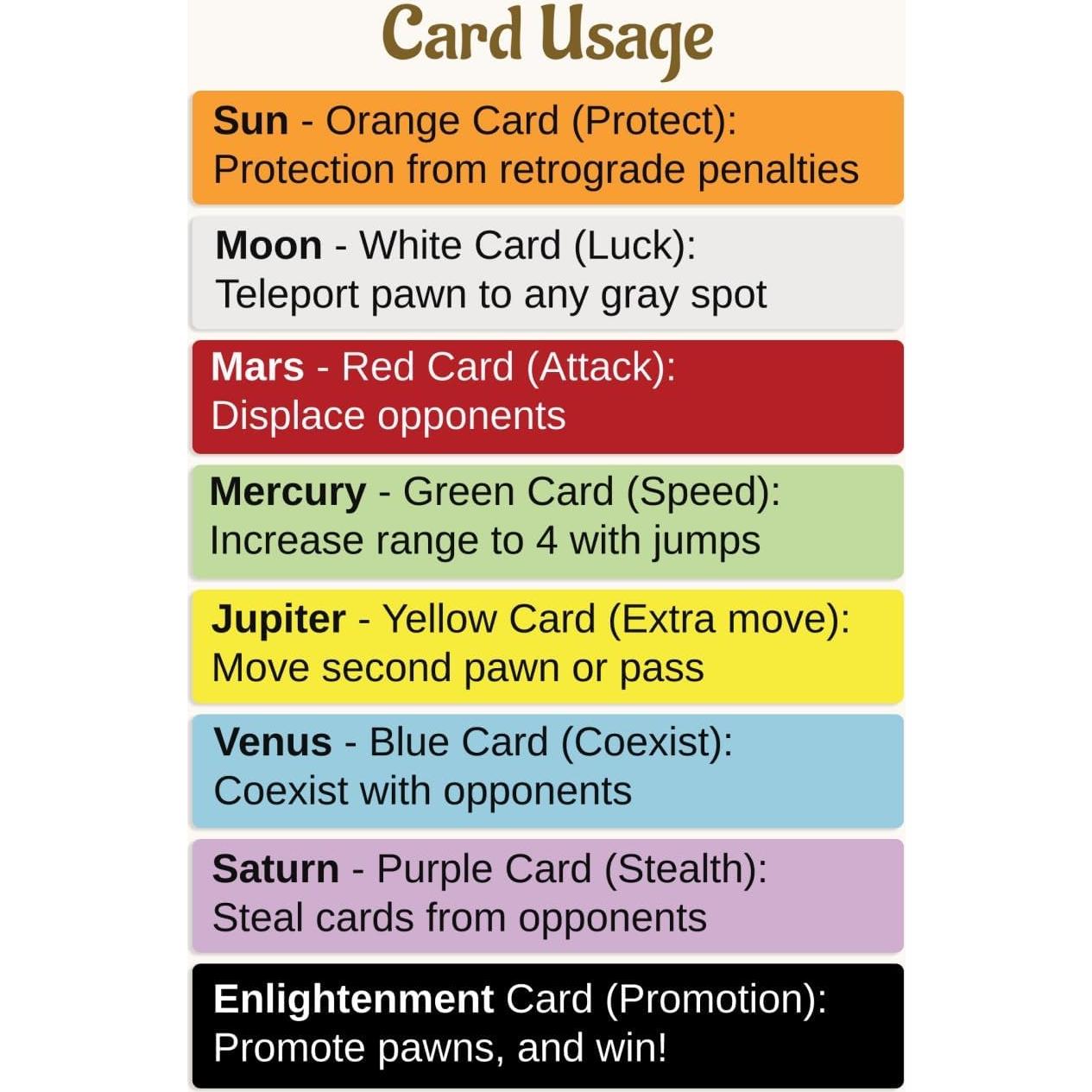 Juego de Mesa Vediic - Estrategia Cósmica 2-7 Jugadores