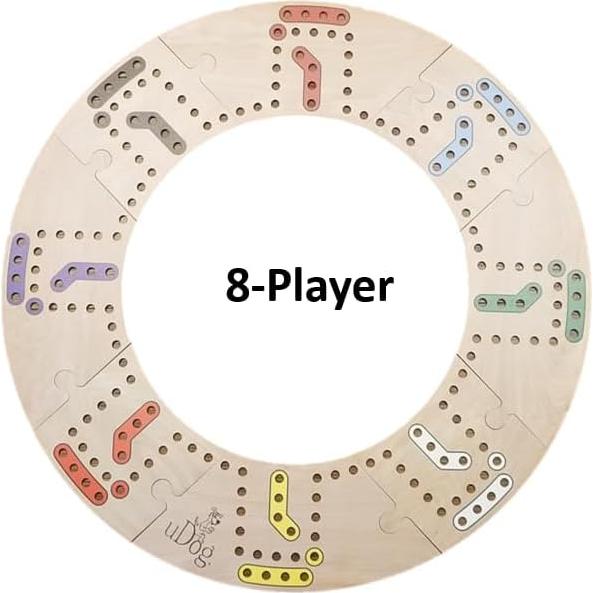 Juego de Mesa uDog | Diversión Familiar para 2-4 Jugadores