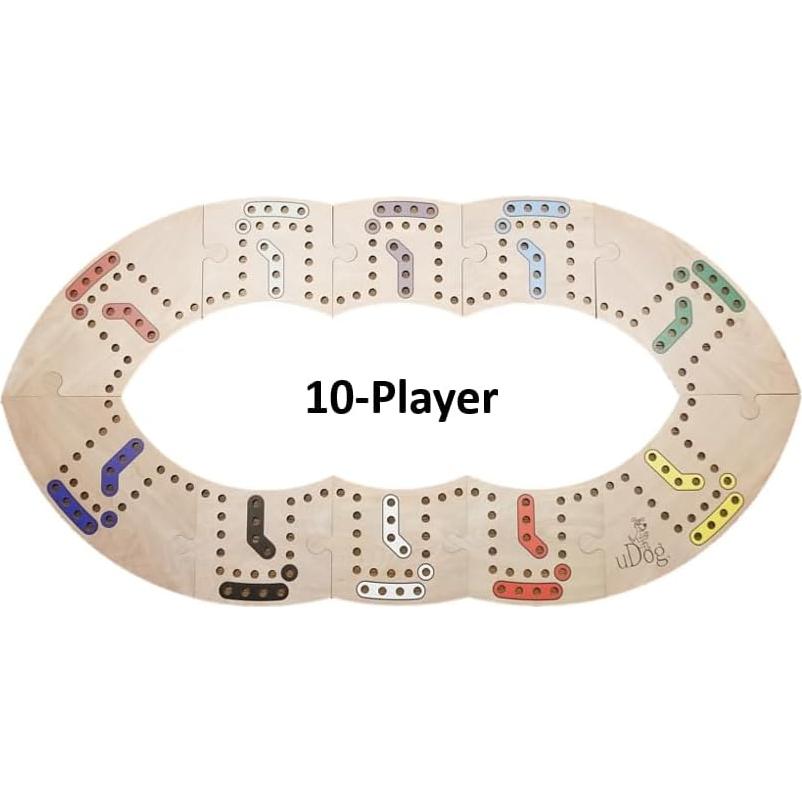 Juego de Mesa uDog | Diversión Familiar para 2-4 Jugadores