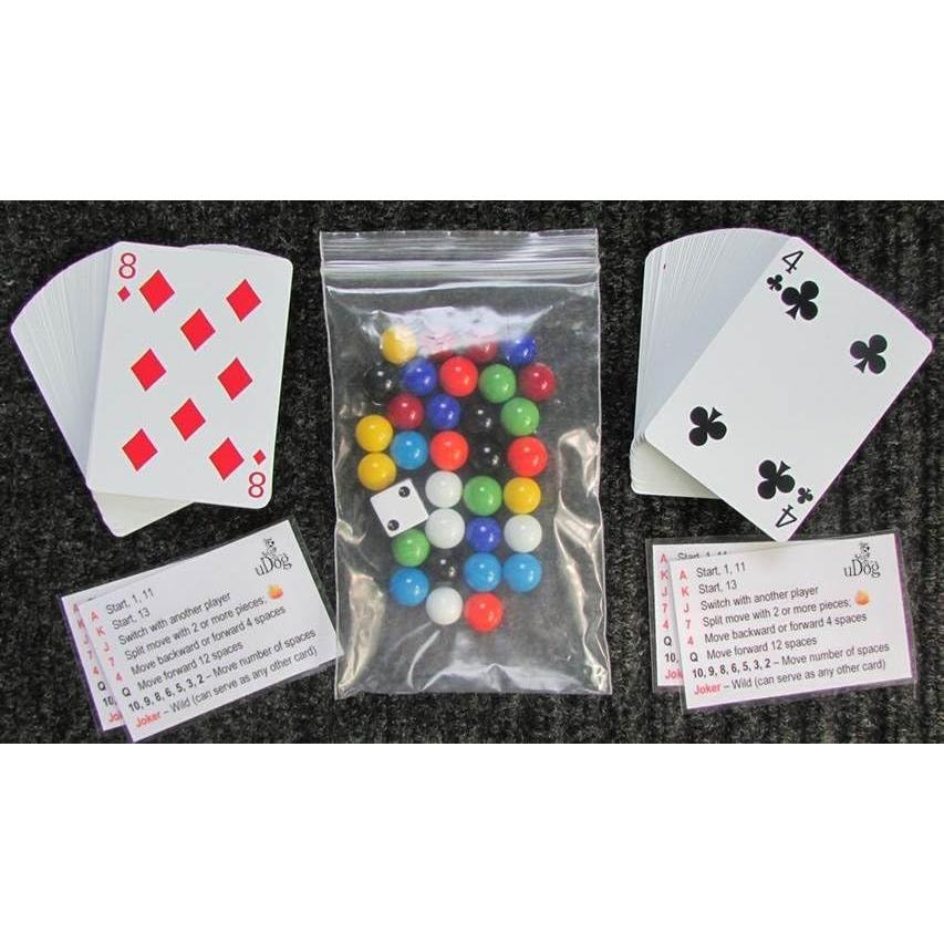 Juego de Mesa uDog | Diversión Familiar para 2-4 Jugadores