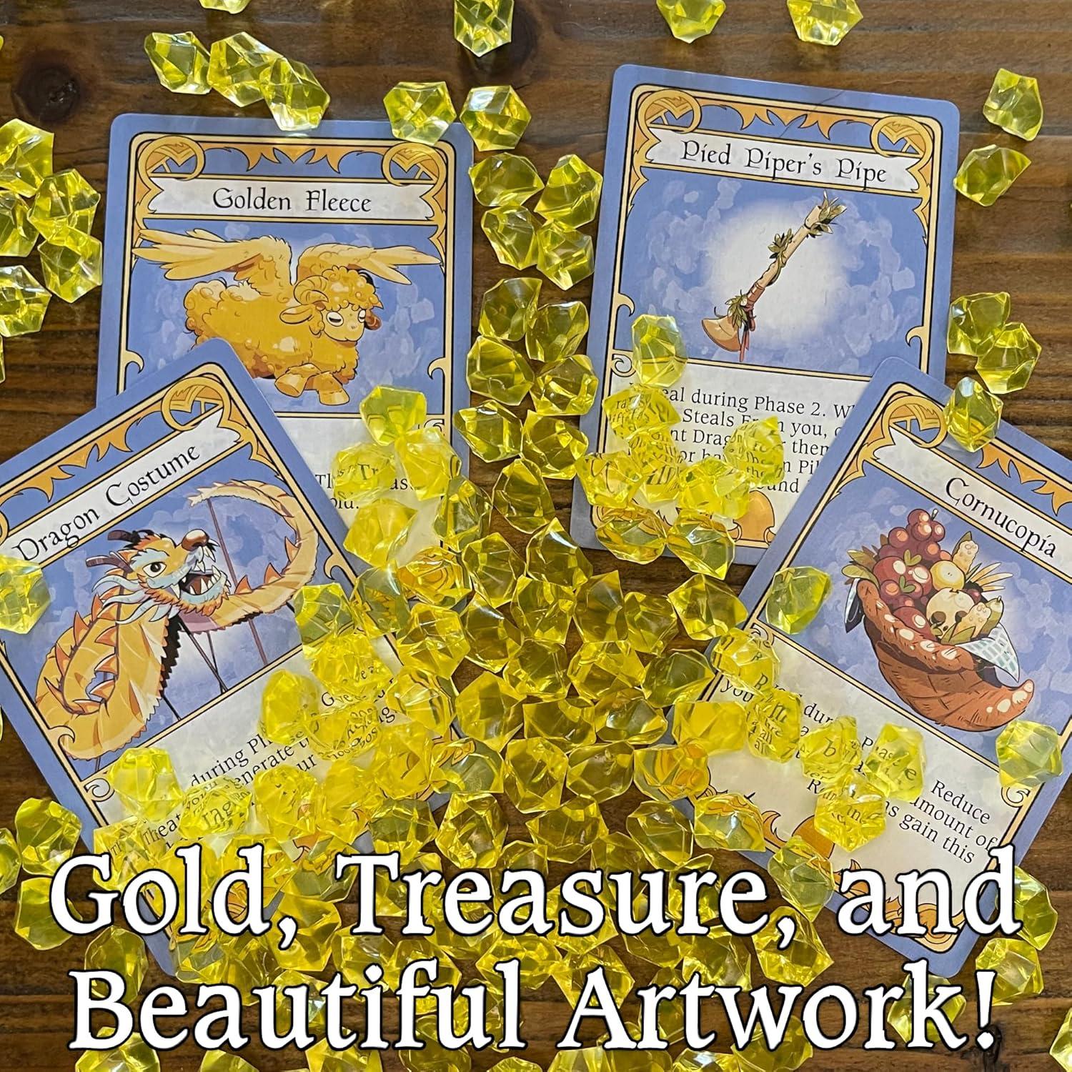 Saquear la Aldea! Juego de Mesa de Dragón para 2-6 Jugadores