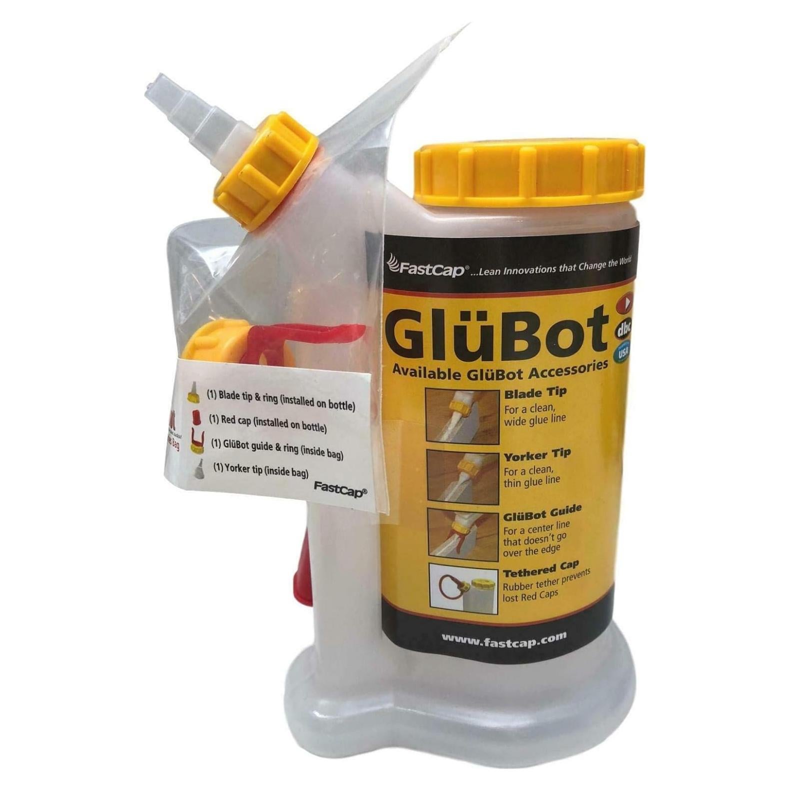 Botella de Pegamento Glu-Bot FastCap 473ml - No Gotea