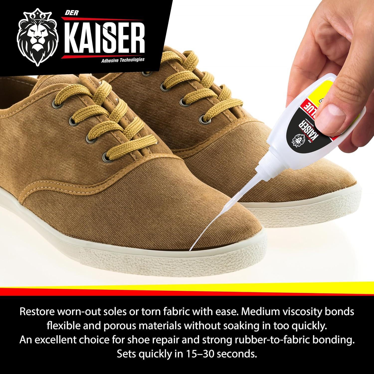 Pegamento Super Glue Der Kaiser 56.7 g - Secado Rápido para Madera y Plástico