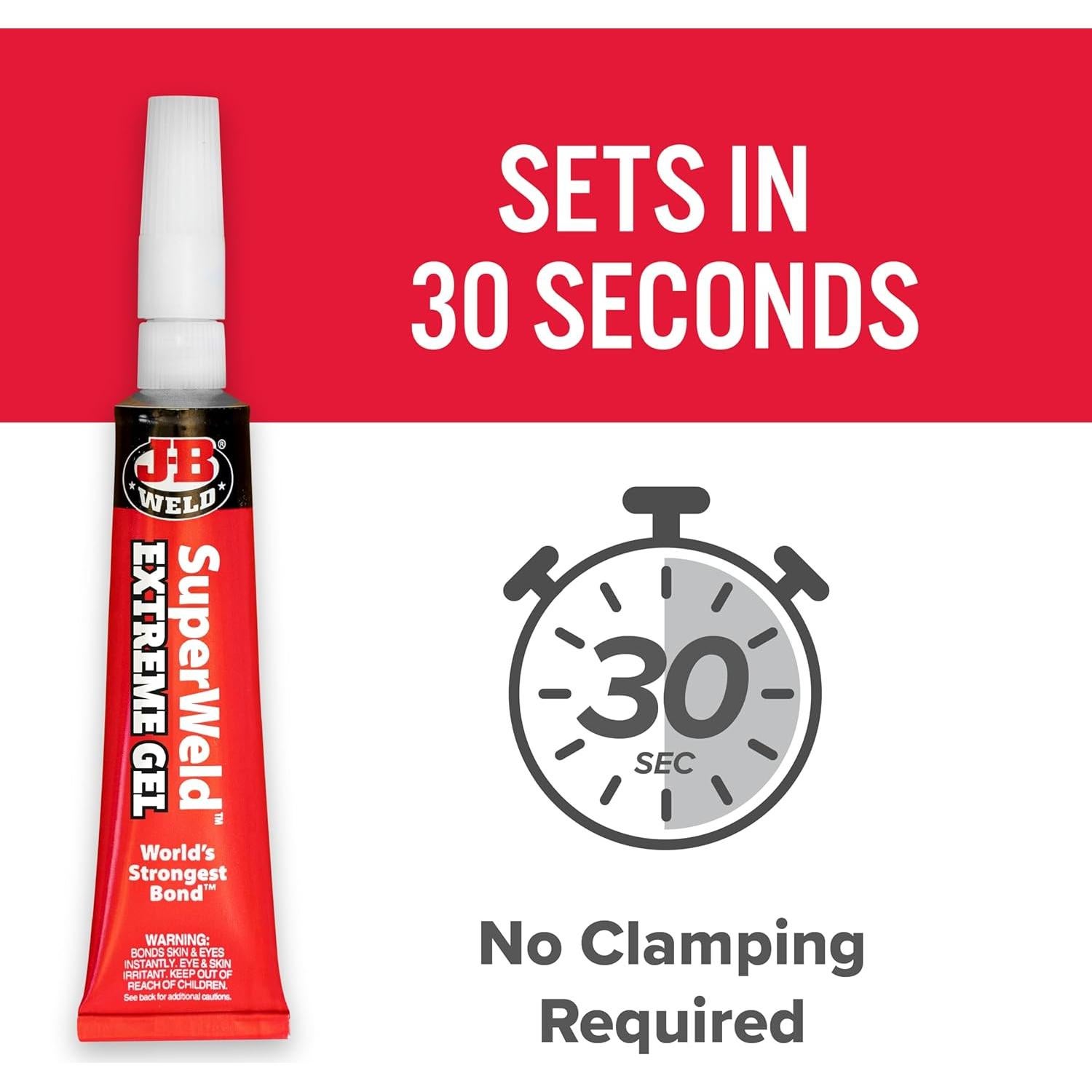 Pegamento SuperWeld Extreme J-B Weld 15g - Resistente y Rápido