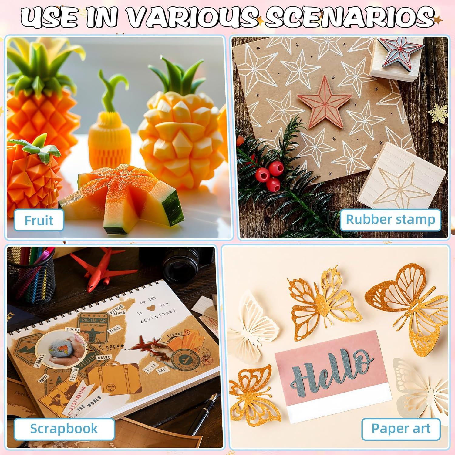 Juego de Cuchillos Exacto DIYSELF 4 Pcs con 40 Cuchillas #11