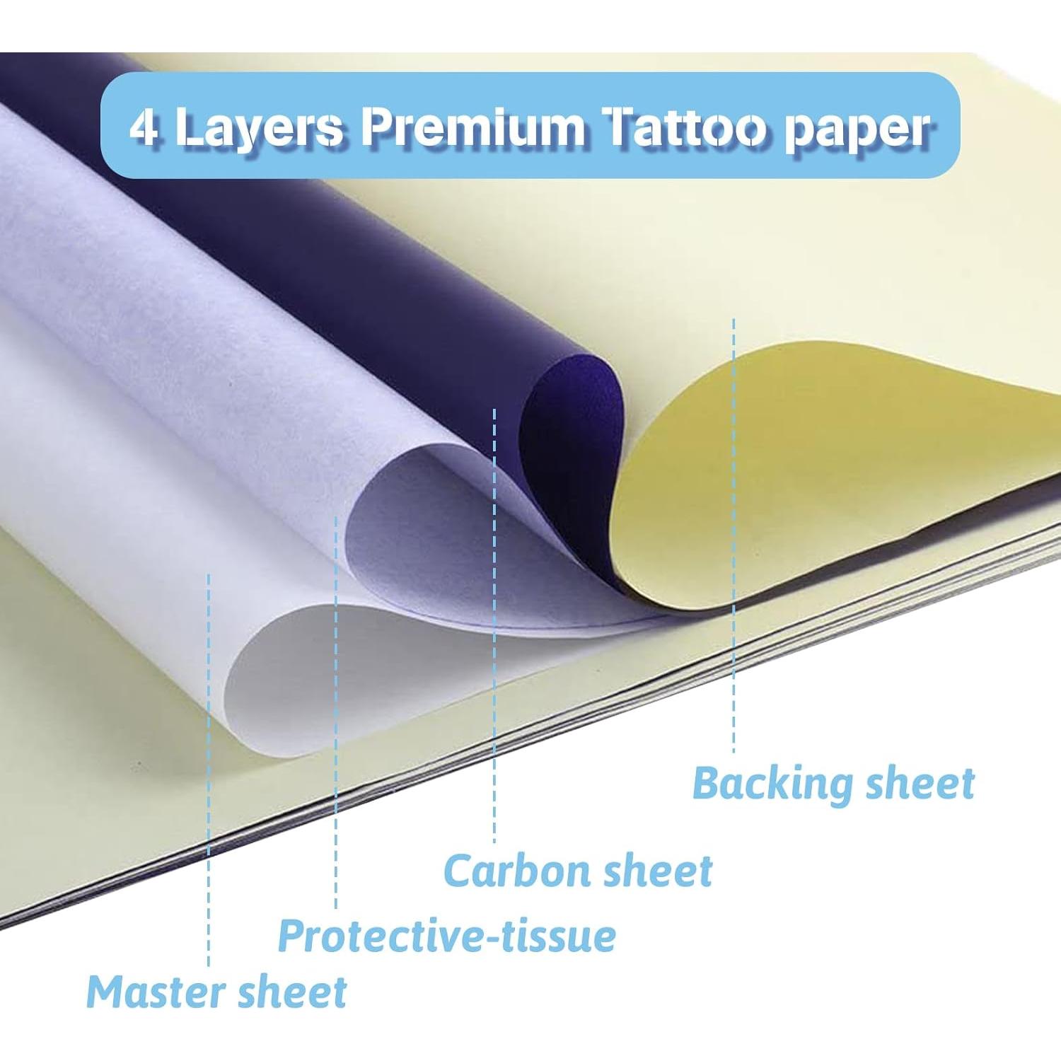 Papel de Transferencia para Tatuajes Combofix A4 - 50 Hojas