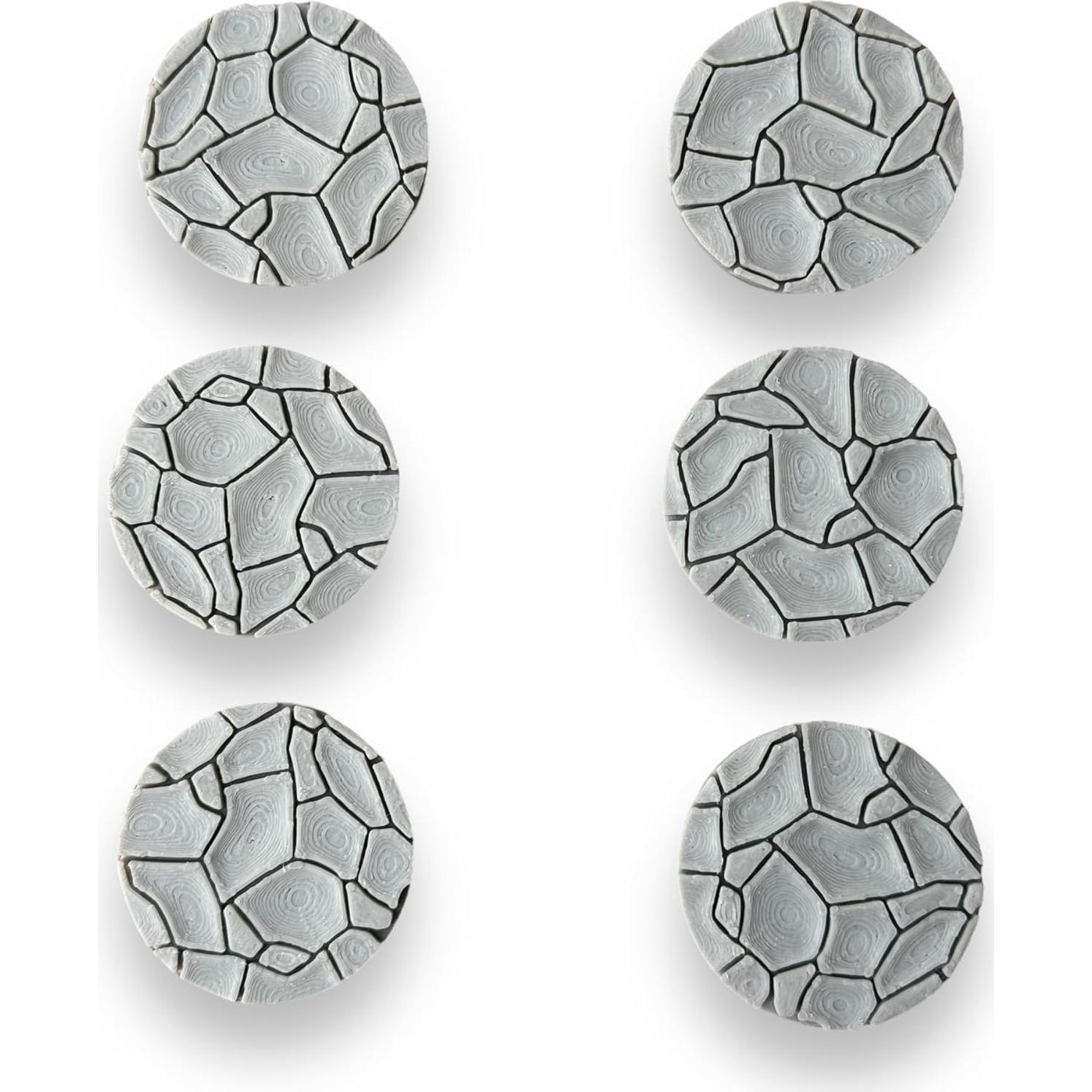 Bases de Desierto Agrietadas Tofer's Miniatures 32 mm (x15)