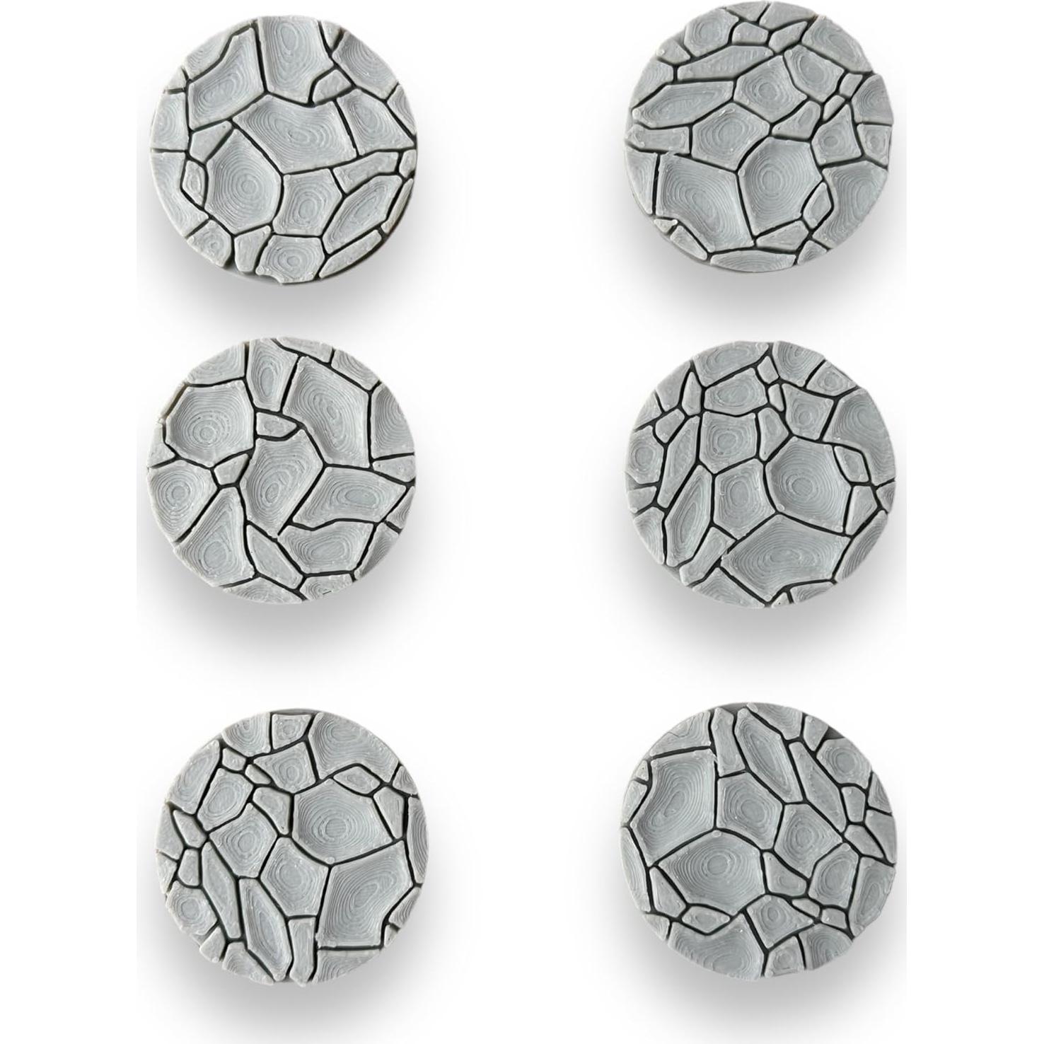 Bases de Desierto Agrietadas Tofer's Miniatures 32 mm (x15)