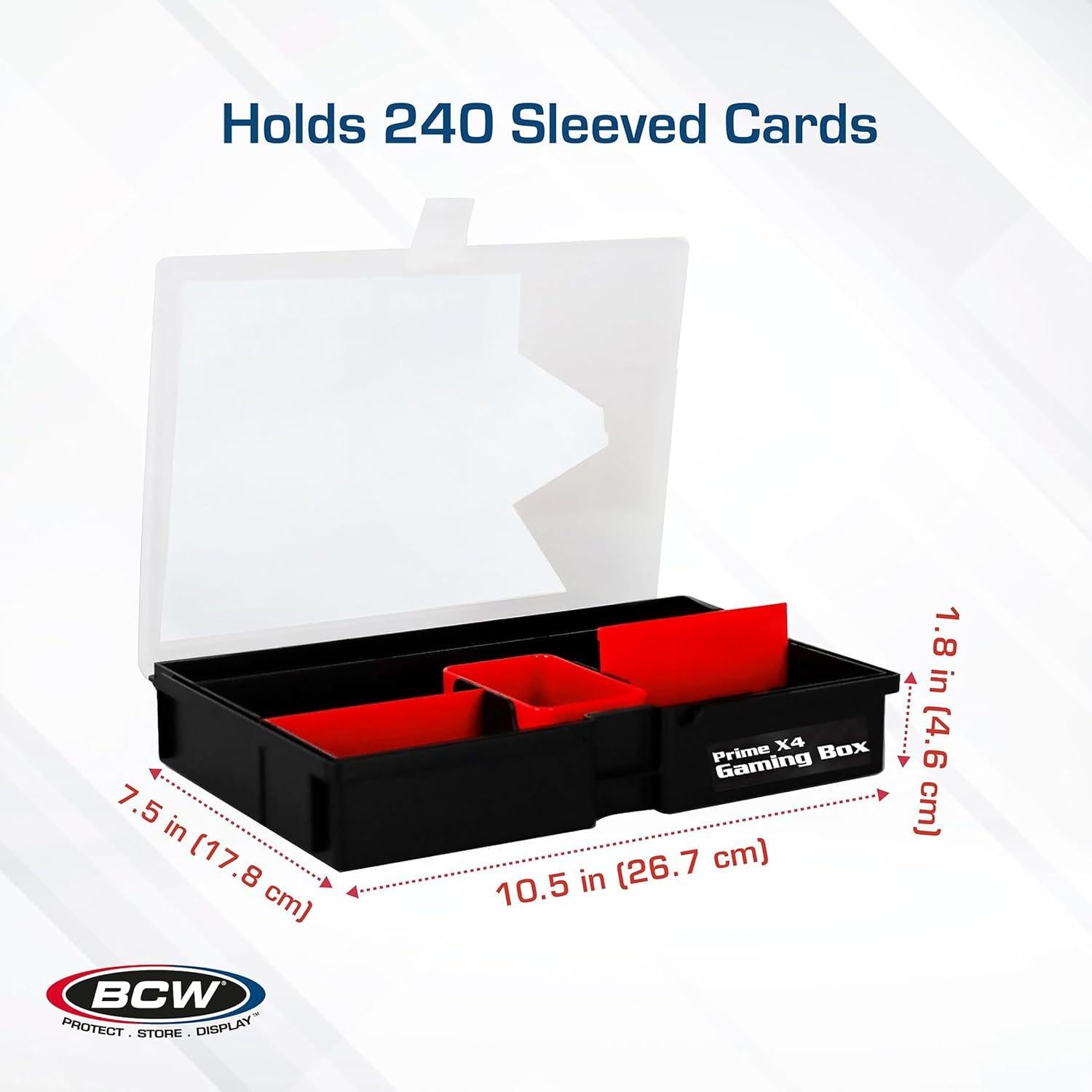 Caja de Almacenamiento de Cartas BCW Prime X4 - 9 Litros