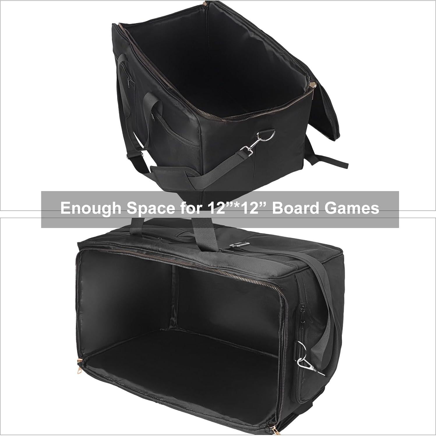 Bolsa de Juego de Mesa Negra TIASUSAN 55x34x34 cm Acolchada