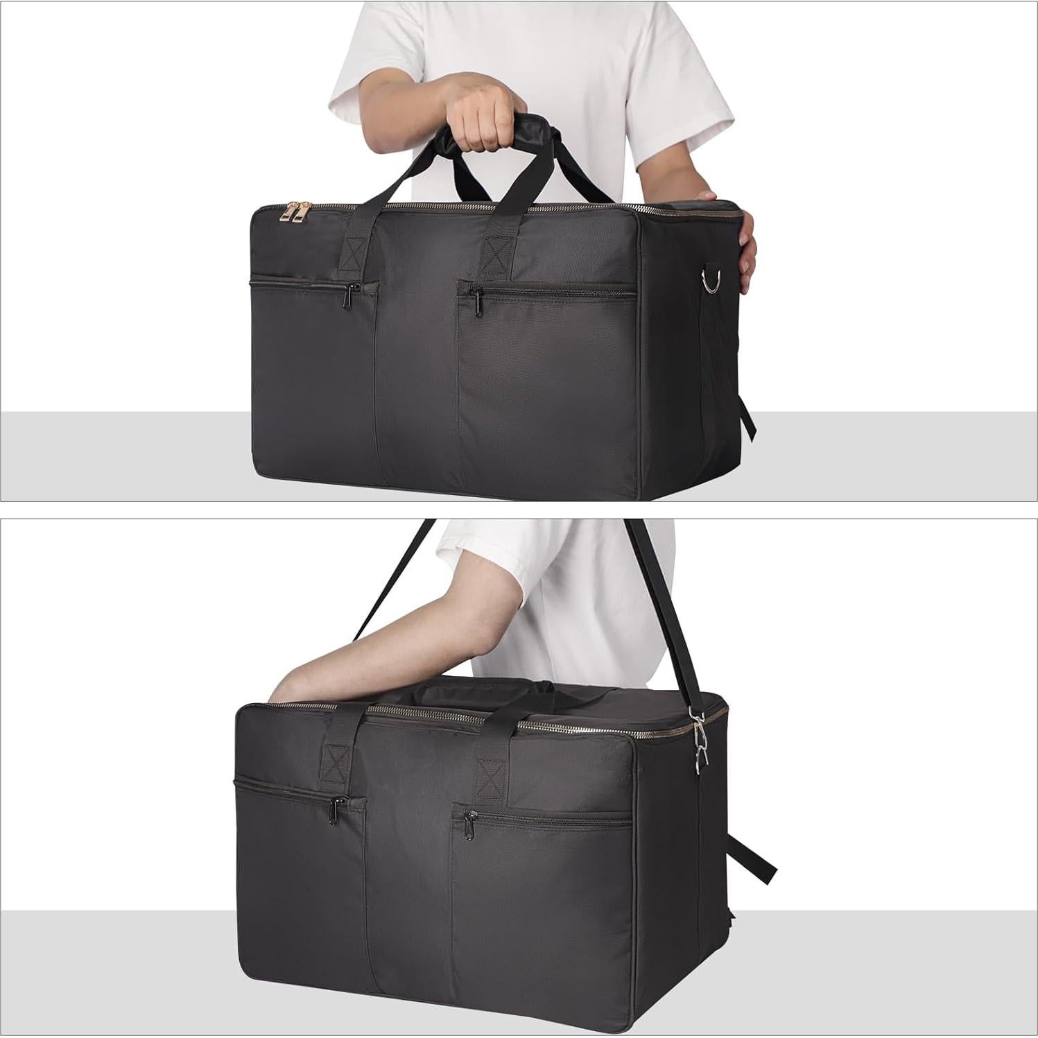 Bolsa de Juego de Mesa Negra TIASUSAN 55x34x34 cm Acolchada