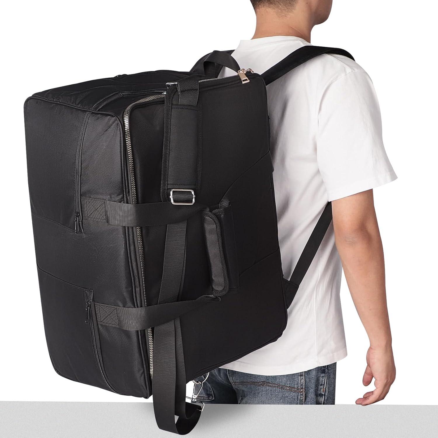 Bolsa de Juego de Mesa Negra TIASUSAN 55x34x34 cm Acolchada