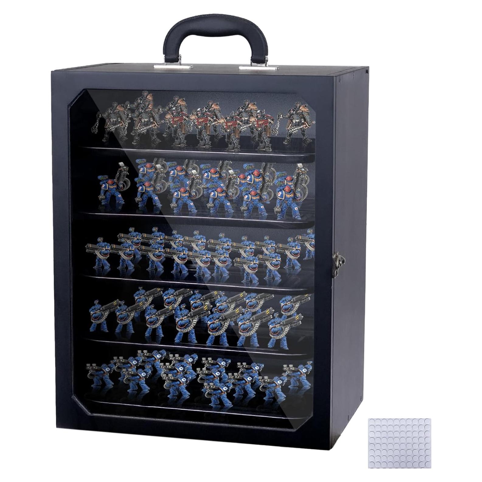 Caja de Almacenamiento de Miniaturas DigNew con 5 Bandejas