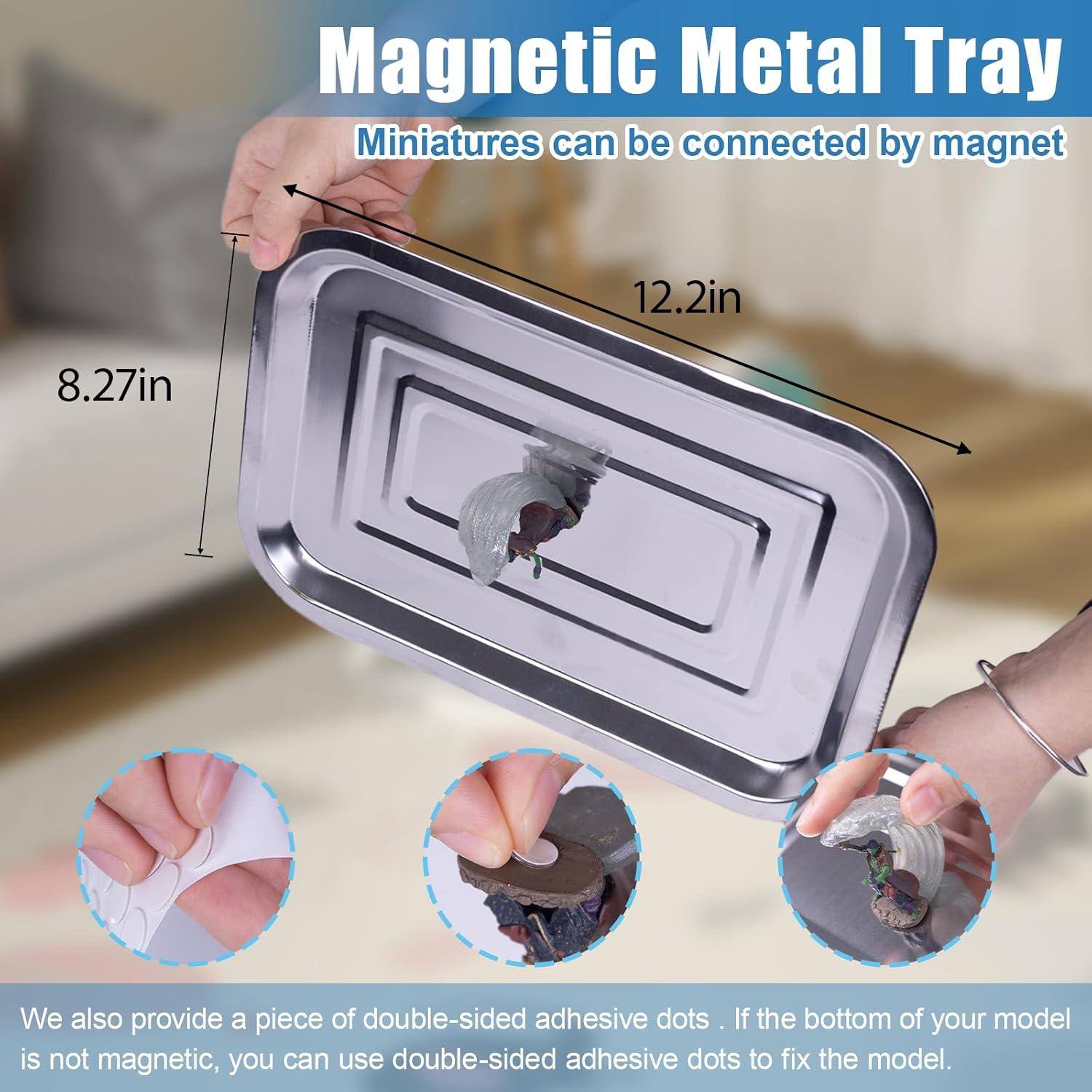 Caja de Almacenamiento de Miniaturas DigNew con 5 Bandejas