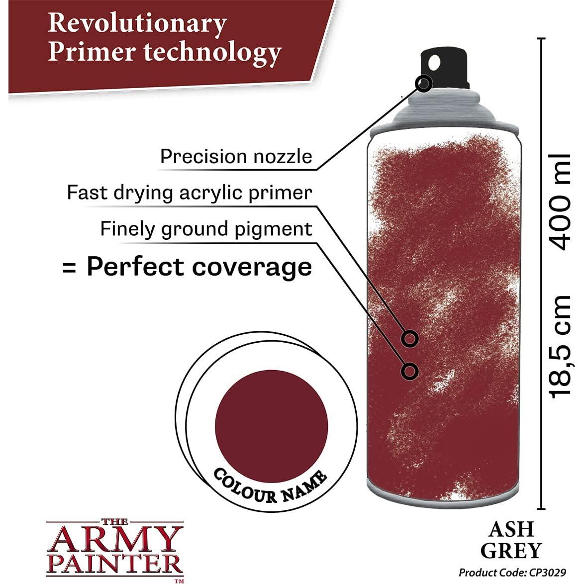 Imprimador Acrílico en Spray The Army Painter 400 mL Ash Grey