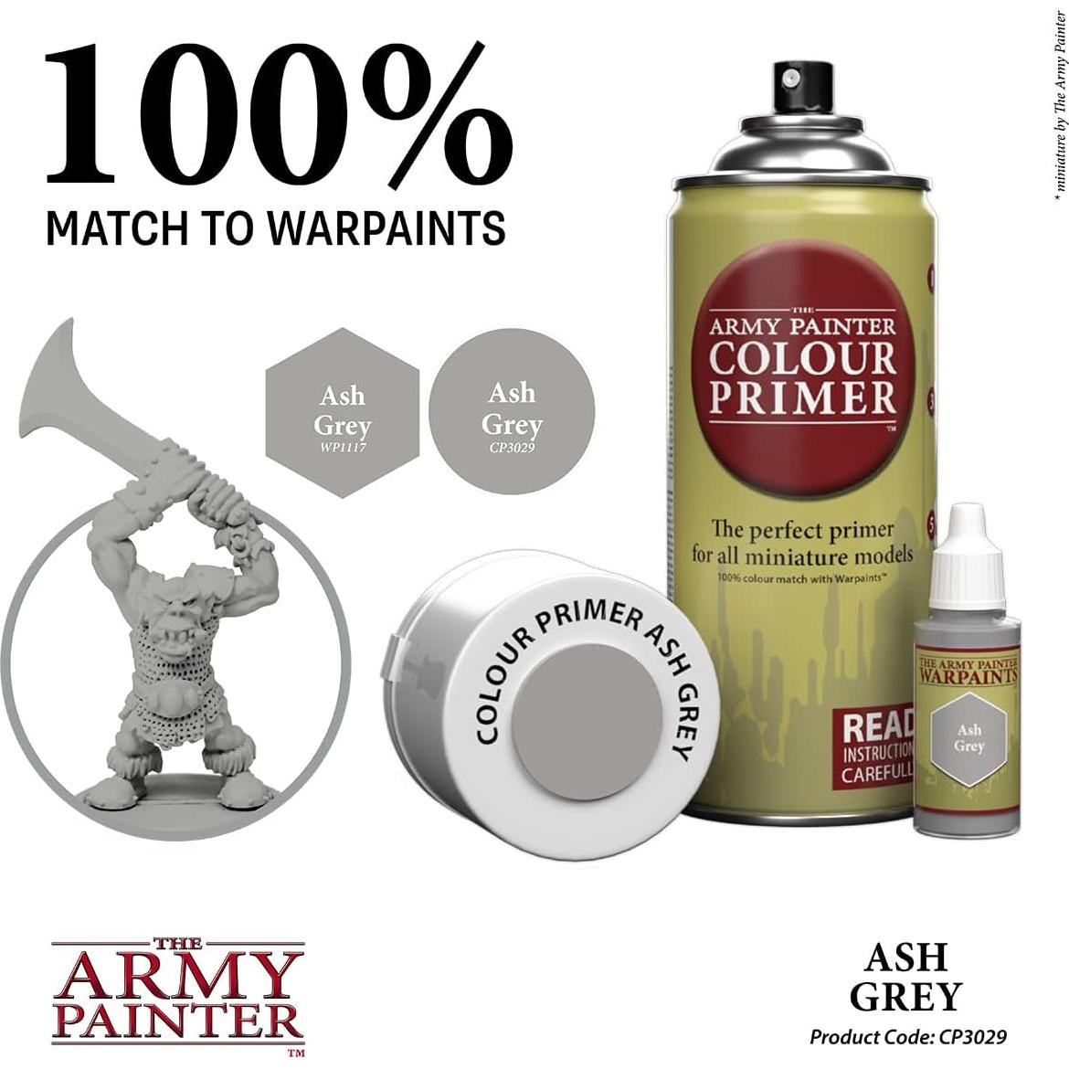 Imprimador Acrílico en Spray The Army Painter 400 mL Ash Grey