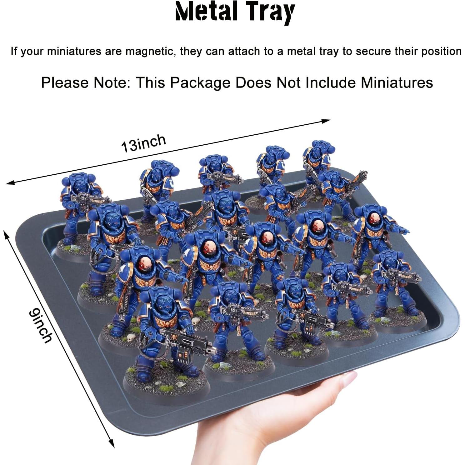 Caja de Almacenamiento de Miniaturas CROFEYTY 35.1x25.9x41.9cm