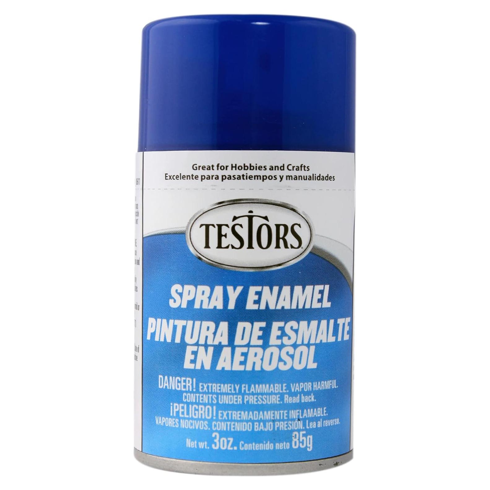 Pintura en Aerosol Testors 1211 Azul Oscuro 85 ml Mate
